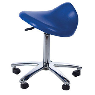 Adjustable Height Saddle Stool