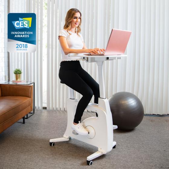 Stationary bike deals with laptop stand