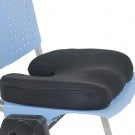 Bad Backs Airflow Memory Foam Seat cushion with Coccyx Cut Out